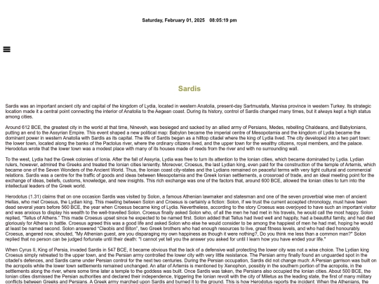 sardis screenshot