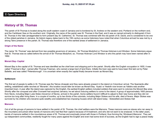 stthomas screenshot