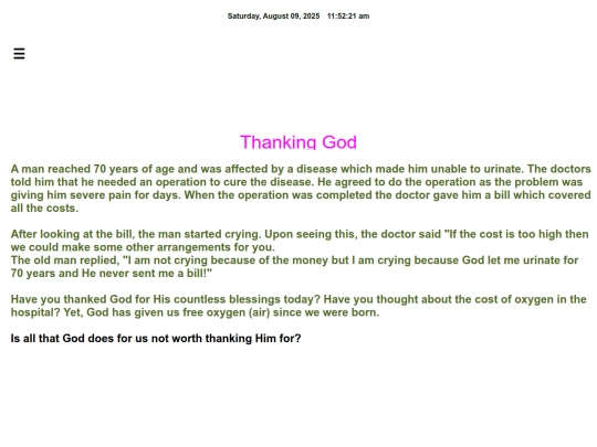 thanking screenshot