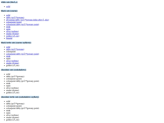 kitties/nav screenshot