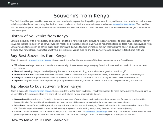 souvenirs-from-kenya screenshot