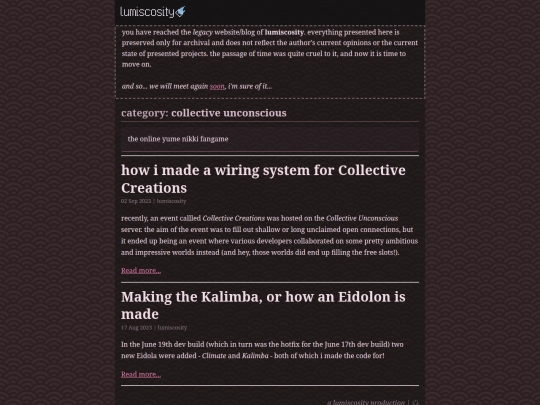 category/collective_unconscious screenshot