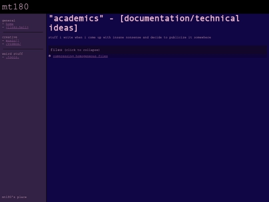 academics screenshot