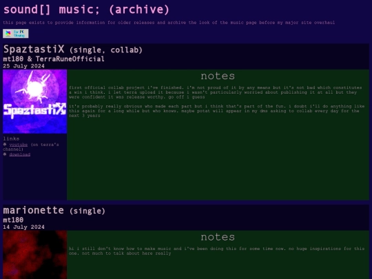 music/archive screenshot