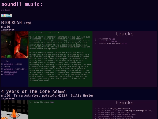 music screenshot