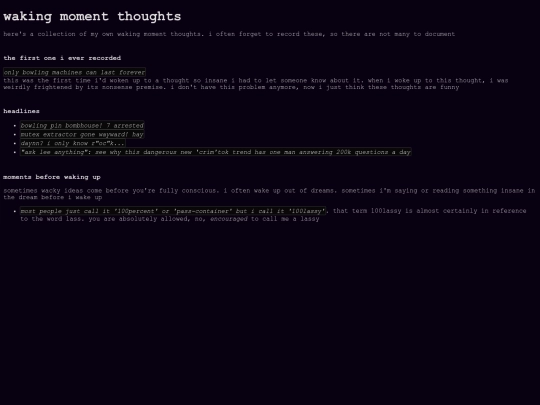 thought/insanity/waking-moment screenshot