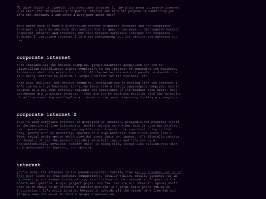 thought/ungrouped/corporatenet screenshot