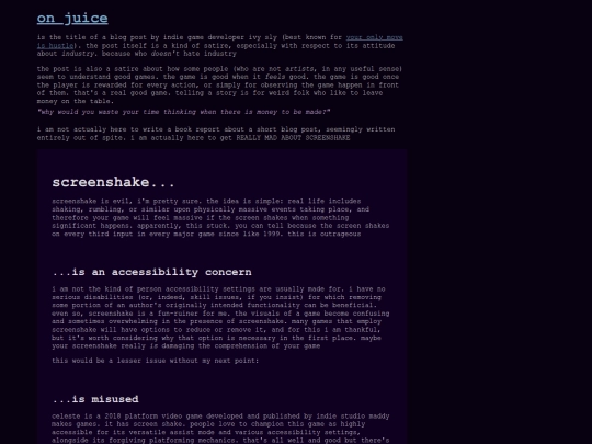 thought/ungrouped/juice screenshot