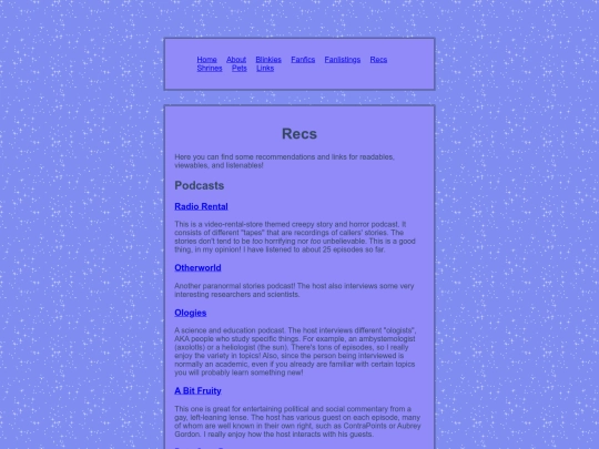recs screenshot