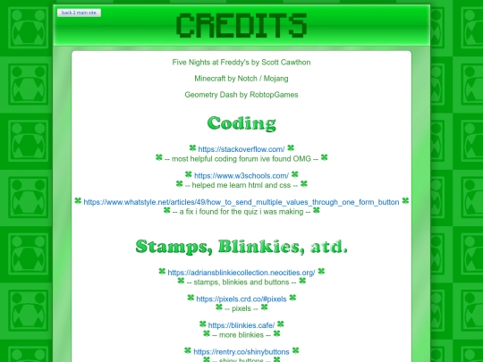credits screenshot