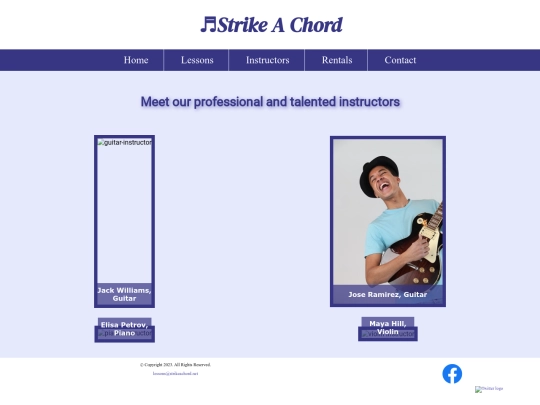 instructors screenshot