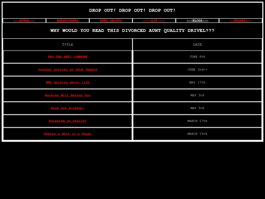 blog screenshot