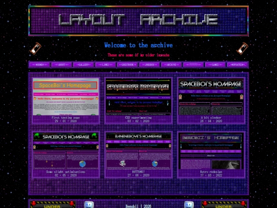 archive screenshot