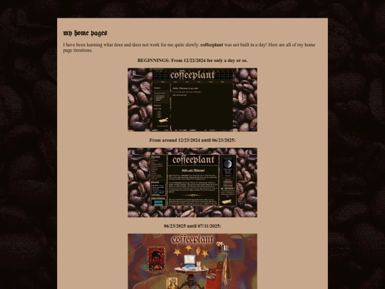 homepages screenshot