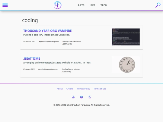 categories/coding screenshot