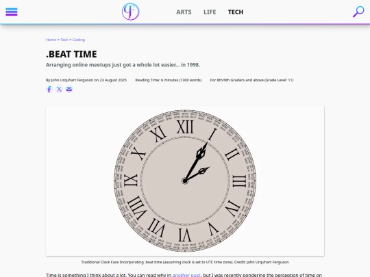 tech/beat-time screenshot