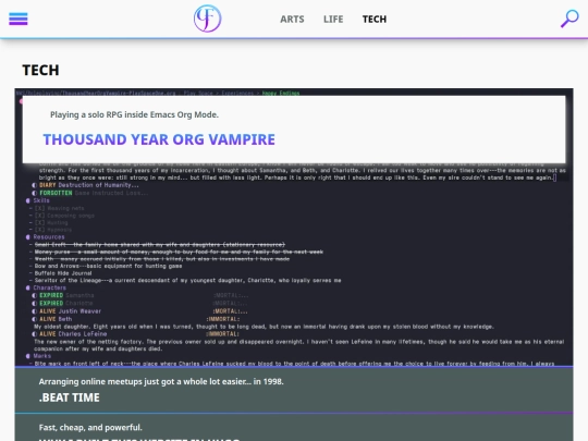 tech/page/1 screenshot