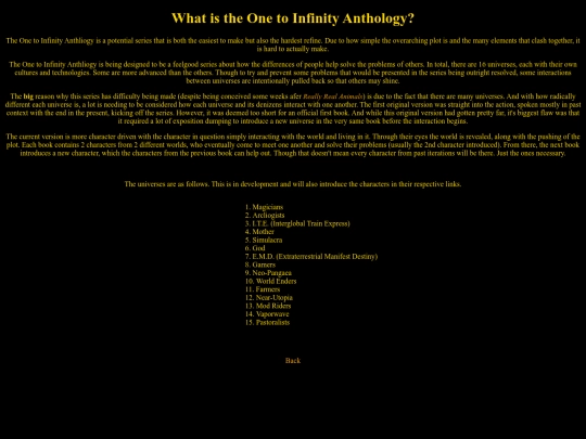 OnetoInfinity screenshot