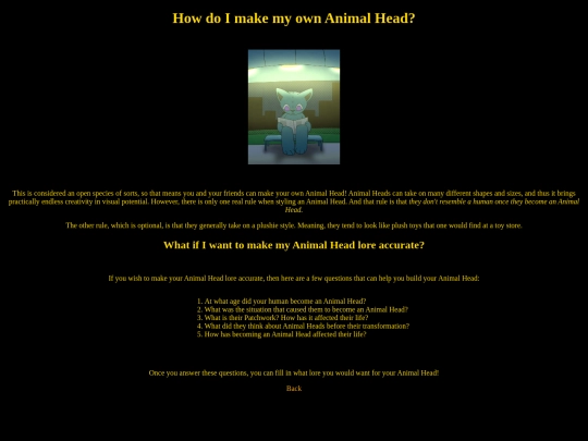 YourVeryOwnAnimalHead screenshot