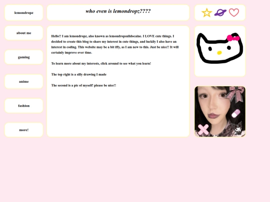 aboutme screenshot