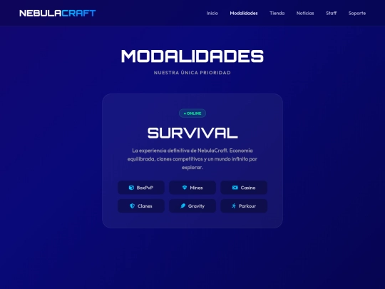 modalidades screenshot