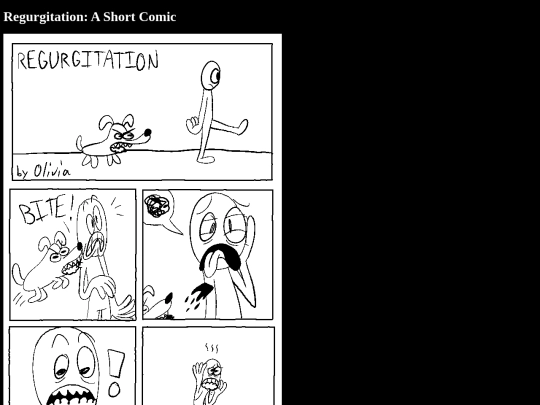 regurgitation screenshot