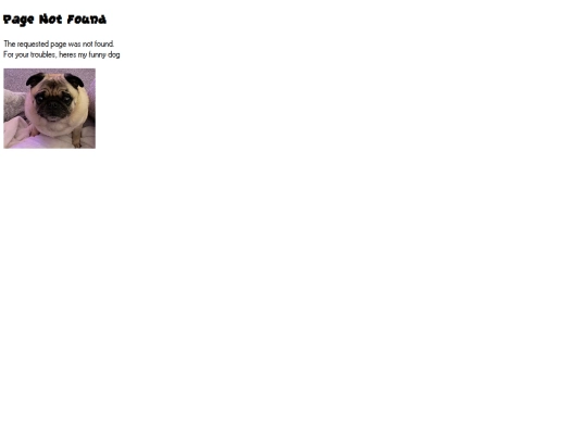 not_found screenshot