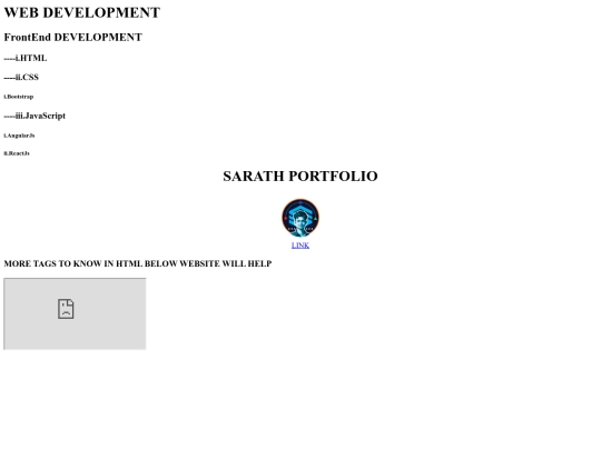 FIRST PROJECT FR-EN/html screenshot
