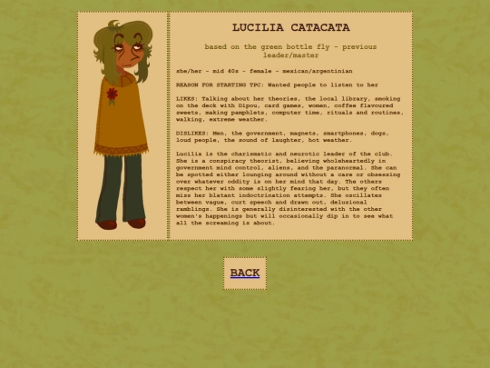 info/lucilia screenshot