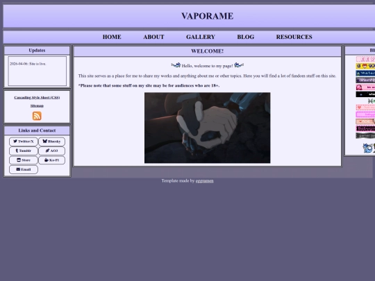 home screenshot
