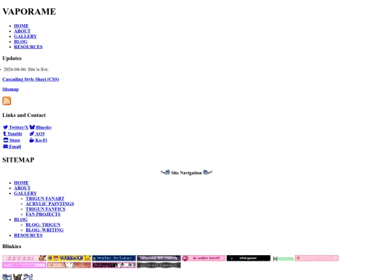 sitemap screenshot
