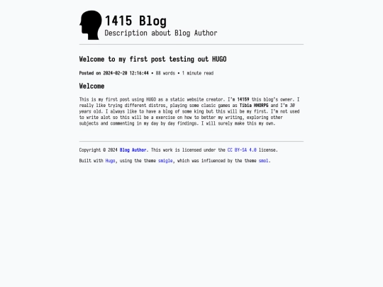 posts/welcome screenshot
