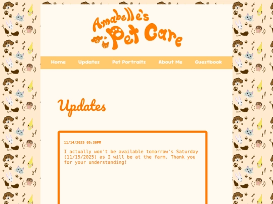 updates screenshot