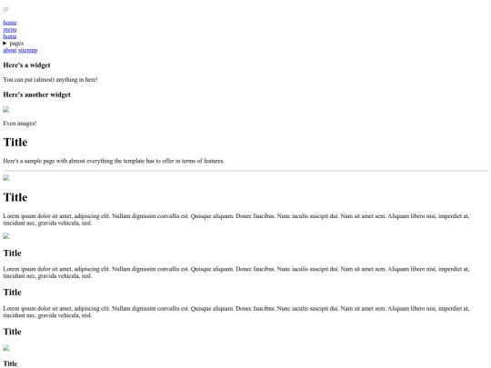 page screenshot