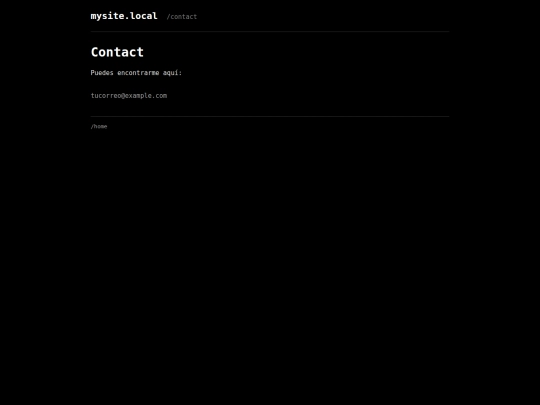 contact screenshot