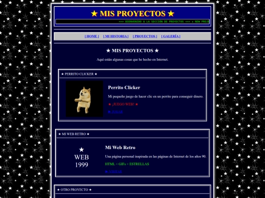 proyectos screenshot