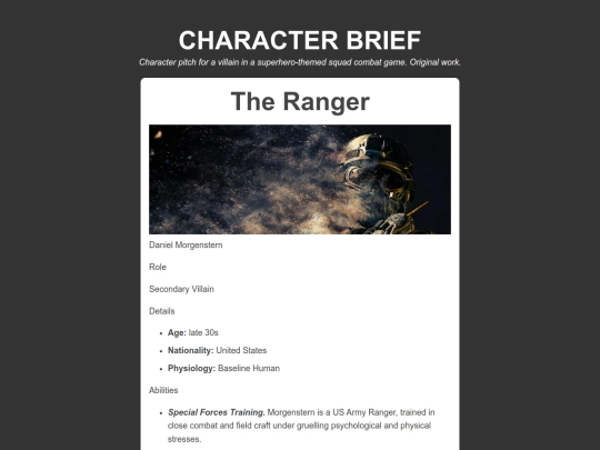 samples/character screenshot