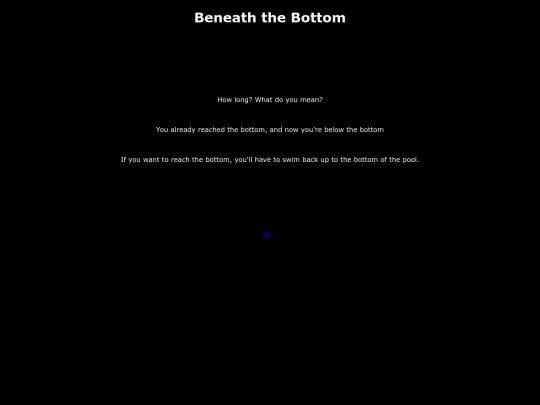 belowthepoolbottom screenshot