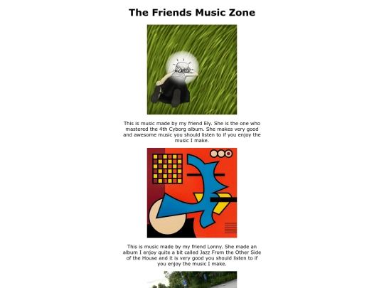 friendsmusic screenshot