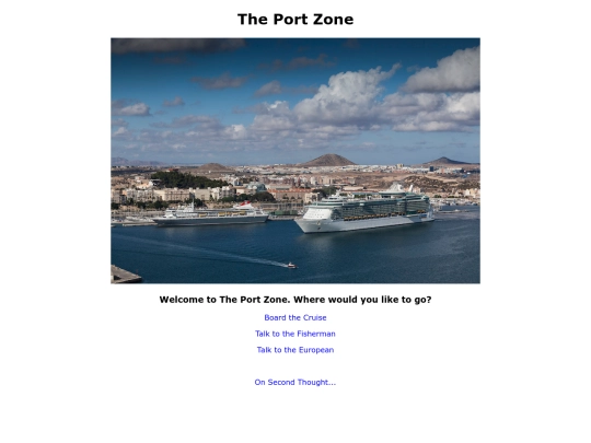 theport screenshot