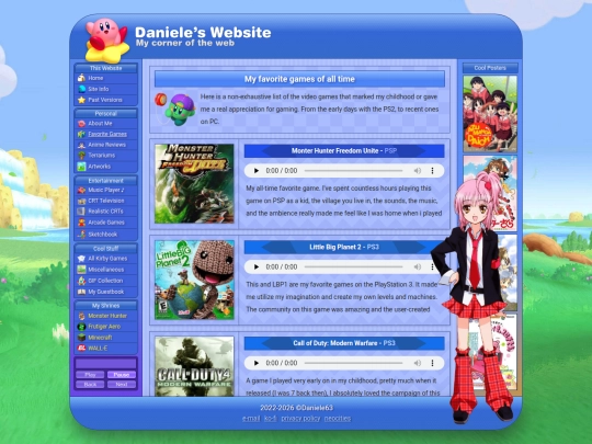 favorite_games screenshot
