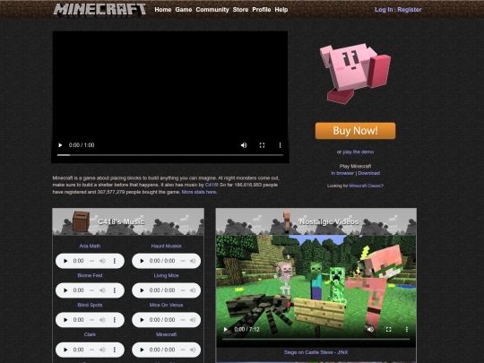 others/minecraft-tribute screenshot