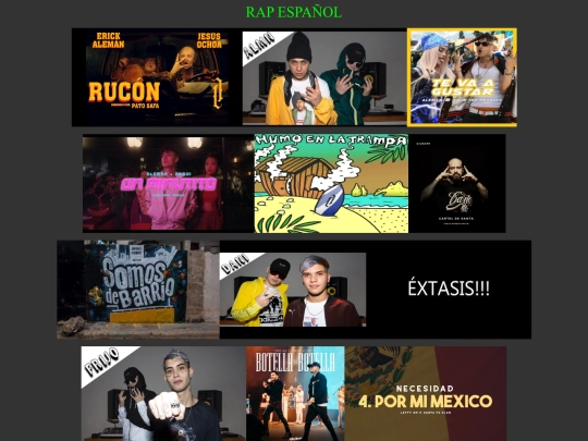 rap español screenshot