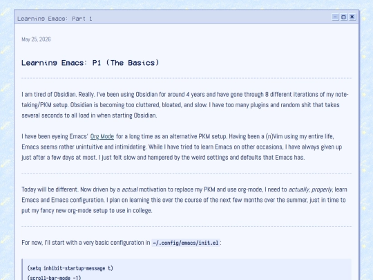posts/emacs-1 screenshot
