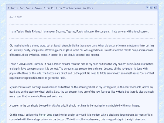 posts/no-more-fucking-car-screens screenshot