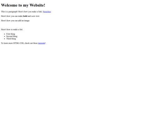 test screenshot