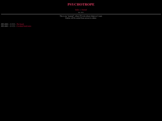 jrn-index screenshot