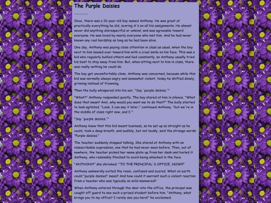 purpledaisies screenshot