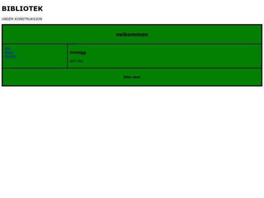 bibliotek screenshot