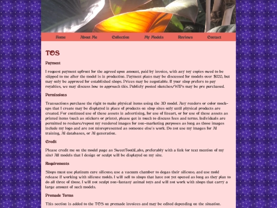 TOS screenshot